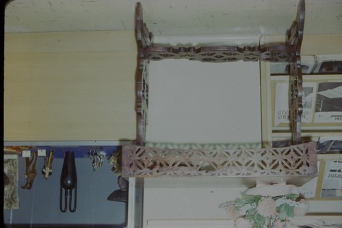 Mensola legno intagliato - legno,